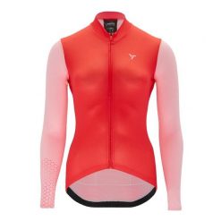 Koszulka rowerowa damska SILVINI Valfura. Czerwone koszulki damskie Silvini, xl, bez wzorów, bez kołnierzyka, bez ramiączek. W wyprzedaży za 299.99 zł.