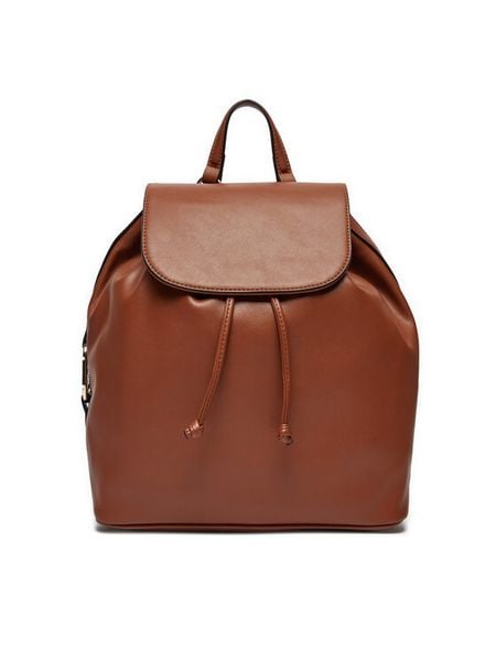 TWINSET Plecak 242TB7236 Brązowy. Brązowe plecaki Twinset, bez wzorów, ze skóry. Za 519.99 zł.