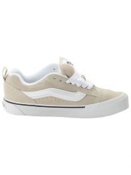 Vans Skórzane sneakersy "Knu Skool" w kolorze beżowym rozmiar: 41. Brązowe obuwie sportowe damskie Vans, bez zapięcia. Za 264.15 zł.