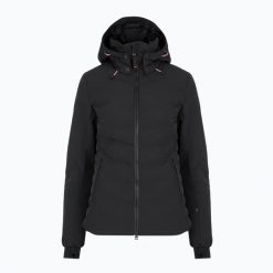 Kurtka narciarska damska BOGNER FIRE+ICE Janka 4. Czarne kurtki damskie na zimę, m, bez wzorów, z elastanu, bez kaptura. Za 2,369.00 zł.