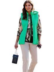 WITT WEIDEN Kamizelka w kolorze zielonym rozmiar: 36. Zielone kamizelki damskie WITT WEIDEN, bez wzorów, bez kaptura. Za 78.99 zł.