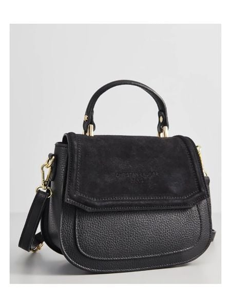 Christian Laurier Skórzana torebka "Lali" w kolorze czarnym - 23 x 20 x 11 cm rozmiar: onesize. Czarne torebki klasyczne damskie Christian Laurier, z materiału, przez ramię, bez dodatków. Za 279.78 zł.