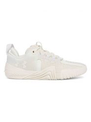 Under Armour Buty sportowe "TriBase Reign 6" w kolorze kremowym rozmiar: 40. Brązowe obuwie sportowe damskie Under Armour, z materiału. Za 320.63 zł.
