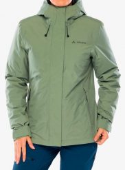 Kurtka ocieplana damska Vaude Rosemoor Padded Jacket II. Zielone kurtki damskie Vaude, m, bez wzorów, z materiału, bez kaptura. Za 610.49 zł.