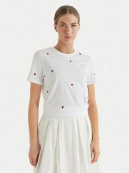 ONLY T-Shirt Ketty 15288473 Biały Regular Fit. Białe t-shirty damskie Only, l, bez wzorów, z bawełny, bez kołnierzyka. Za 89.99 zł.