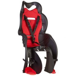 Fotelik rowerowy dziecięcy HTP Design Sanbas clamp mocowany na bagażnik. Czarne foteliki rowerowe HTP DESIGN. Za 149.00 zł.