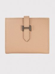 Lucky Bees Portfel w kolorze beżowym - 12 x 10 x 1,5 cm rozmiar: onesize. Brązowe portfele damskie Lucky Bees, bez wzorów, z materiału. Za 65.99 zł.