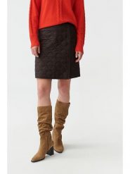 TATUUM Spódnica w kolorze ciemnobrązowym rozmiar: 36. Brązowe spódnice damskie TATUUM, na co dzień, bez wzorów, mini. Za 132.05 zł.