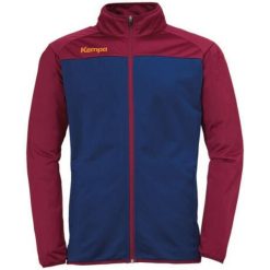 Bluza Kempa Prime Poly Jacket. Czerwone bluzy damskie Kempa, bez wzorów, bez kaptura. W wyprzedaży za 169.50 zł.