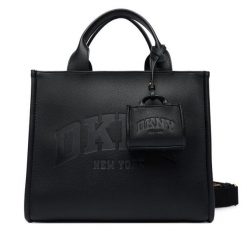 Torebka DKNY. Czarne torebki klasyczne damskie DKNY, bez dodatków. Za 699.99 zł.