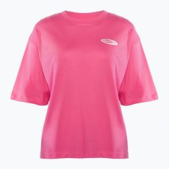 Koszulka Reebok Ide Brand Proud Tee. Czerwone koszulki damskie REEBOK FITNESS, bez wzorów, bez kołnierzyka, bez ramiączek. Za 65.99 zł.