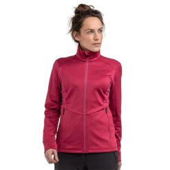 Bluza damska Schöffel Pontre. Czerwone bluzy damskie Schöffel, na zimę, bez wzorów, bez kaptura. Za 699.99 zł.