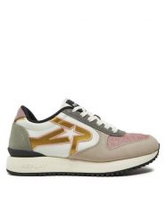REPLAY Sneakersy GWS9O.000.C0003T Szary. Szare obuwie sportowe damskie Replay, ze skóry, bez zapięcia. Za 309.99 zł.