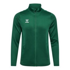 Damska bluza dresowa Hummel Core Xk. Zielone bluzy damskie Hummel, bez wzorów, z dresówki, bez kaptura. W wyprzedaży za 174.00 zł.