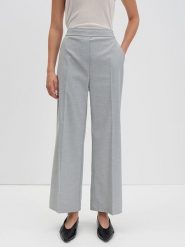 Someday Spodnie w kolorze jasnoszarym rozmiar: 34. Szare spodnie materiałowe damskie someday., bez wzorów, z materiału. Za 130.99 zł.