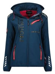 Geographical Norway Kurtka softshellowa w kolorze granatowym rozmiar: M. Niebieskie kurtki sportowe damskie Geographical Norway, m, bez wzorów, bez kaptura. Za 153.71 zł.