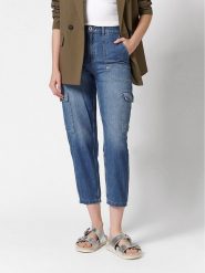 Rosner Dżinsy - Relaxed fit - w kolorze niebieskim rozmiar: W36/L26. Niebieskie jeansy damskie Rosner, z podwyższonym stanem. Za 208.99 zł.