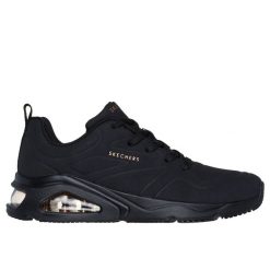 Sneakersy damskie Skechers Tres-Air Uno Ah-Mazing. Czarne obuwie sportowe damskie Skechers, z materiału, bez zapięcia. W wyprzedaży za 344.50 zł.