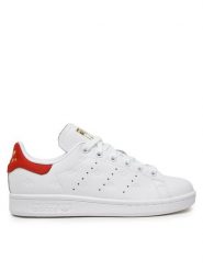 Adidas Sneakersy Stan Smith Shoes FZ6370 Biały. Białe obuwie sportowe damskie Adidas, ze skóry, bez zapięcia. Za 499.99 zł.