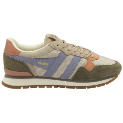 Sneakersy damskie Gola Colorado. Brązowe obuwie sportowe casual damskie Gola, bez zapięcia. Za 425.50 zł.