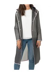 PERLETTI Płaszcz przeciwdeszczowy w kolorze czarnym rozmiar: L. Czarne płaszcze damskie Perletti, l, bez wzorów, bez kaptura. Za 96.14 zł.