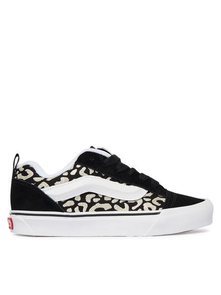 Vans Tenisówki Knu Skool VN000D2TBM81 Czarny. Czarne buty sportowe dziewczęce Vans, ze skóry, bez zapięcia. Za 224.99 zł.
