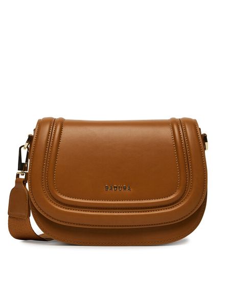 Badura Torebka wen-1-01 Brązowy. Brązowe listonoszki damskie Badura, bez wzorów, z materiału, bez dodatków. Za 199.99 zł.