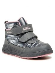 Sprandi Kozaki CP86-22816 Szary. Szare kozaki dziewczęce Sprandi, bez wzorów, z materiału, bez obcasa, bez zapięcia. Za 143.99 zł.