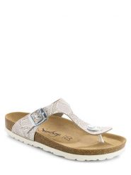 Sunbay Japonki "Camelia" w kolorze srebrnym rozmiar: 40. Szare klapki damskie Sunbay, bez wzorów, z otwartym noskiem, bez obcasa, bez zapięcia. Za 135.81 zł.