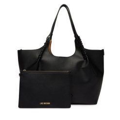 Torebka LOVE MOSCHINO. Czarne torebki klasyczne damskie Love Moschino, bez dodatków. Za 763.99 zł.