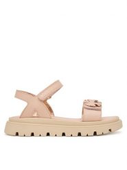 Primigi Sandały 1438033 S Różowy. Czerwone sandały dziewczęce Primigi, ze skóry, bez obcasa, bez zapięcia. Za 299.99 zł.