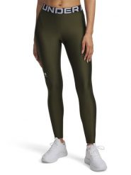 Under Armour Legginsy funkcyjne w kolorze khaki rozmiar: M. Brązowe legginsy damskie Under Armour, m, bez wzorów, z materiału, outdoorowe. Za 113.90 zł.