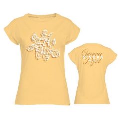 Koszulka damska Givova Lady Floral S. Brązowe koszulki damskie Givova, s, bez wzorów, bez kołnierzyka, bez ramiączek. Za 270.99 zł.