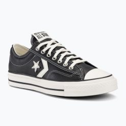 Trampki Converse Star Player 76 Fall Leather A06204 Cvintage. Czarne obuwie sportowe damskie Converse, bez zapięcia. Za 319.99 zł.