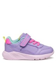 Geox Sneakersy B Sprintye B564TB 0BC14 C8E8L Fioletowy. Fioletowe buty sportowe dziewczęce Geox, ze skóry, bez zapięcia. Za 129.99 zł.
