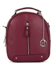 Lia Biassoni Skórzany plecak "Cerboli" w kolorze czerwonym - 23 x 27 x 10 cm rozmiar: onesize. Czerwone plecaki Lia Biassoni, bez wzorów, z materiału. Za 217.99 zł.