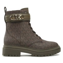Trapery MICHAEL Michael Kors. Brązowe trapery damskie MICHAEL Michael Kors, bez zapięcia. Za 1,549.00 zł.