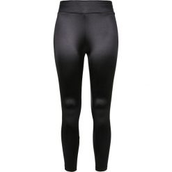 Legginsy damskie Urban Classics shiny high waist (grandes tailles). Czarne legginsy damskie Urban Classics, bez wzorów. Za 152.50 zł.