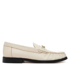 Półbuty Tommy Hilfiger. Półbuty damskie Tommy Hilfiger, bez wzorów, bez obcasa, na płaskiej podeszwie, bez zapięcia. Za 349.99 zł.