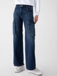 LTB Dżinsy "Karlie" - Comfort fit - w kolorze granatowym rozmiar: W29. Niebieskie jeansy damskie LTB, z podwyższonym stanem. Za 110.04 zł.