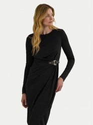 LAUREN RALPH LAUREN Sukienka codzienna 250951397001 Brązowy Slim Fit. Brązowe sukienki damskie Lauren Ralph Lauren, bez wzorów, z syntetyku, bez ramiączek. Za 599.99 zł.
