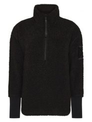 Didriksons Bluza polarowa "Monia" w kolorze czarnym rozmiar: 46. Czarne bluzy damskie Didriksons, bez wzorów, z polaru, bez kaptura. Za 190.97 zł.