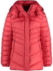 Gerry Weber Kurtka pikowana w kolorze czerwonym rozmiar: 46. Czerwone kurtki damskie Gerry Weber, bez wzorów, bez kaptura. Za 333.81 zł.