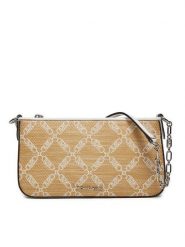 MICHAEL Michael Kors Torebka 32S4S8EW6S Beżowy. Brązowe torebki wieczorowe damskie MICHAEL Michael Kors, bez wzorów, ze skóry, bez dodatków. Za 599.99 zł.