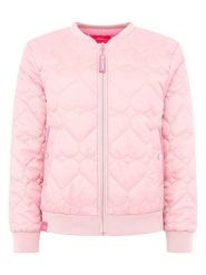 Zwillingsherz Kurtka "Be Happy" w kolorze jasnoróżowym rozmiar: L. Różowe kurtki damskie Zwillingsherz, l, bez wzorów, bez kaptura. Za 302.35 zł.