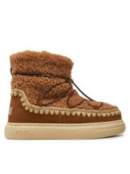 Mou Śniegowce Eskimo Sneaker Bold Scoub Lace FW411012A Brązowy. Brązowe śniegowce damskie Mou, ze skóry. Za 1,079.00 zł.