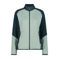 Damska rozpinana polarowa bluza CMP. Niebieskie bluzy damskie CMP, na jesień, xs, bez wzorów, z materiału, bez kaptura. Za 274.50 zł.