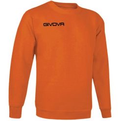 Bluza piłkarska dla dorosłych Givova Maglia One pomarańczowa. Brązowe bluzy damskie Givova, l, bez wzorów, bez kaptura. Za 76.22 zł.