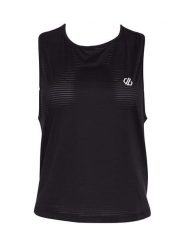 Dare 2b Top sportowy "Meditate" w kolorze czarnym rozmiar: 40. Czarne koszulki sportowe damskie Dare 2b, bez wzorów, z materiału, bez ramiączek, outdoorowe. Za 28.24 zł.