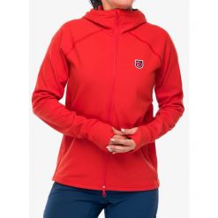Bluza polarowa damska Fjallraven Expedition Fleece Hoodie. Brązowe bluzy damskie Fjällräven, xs, bez wzorów, z polaru, bez kaptura. Za 760.99 zł.